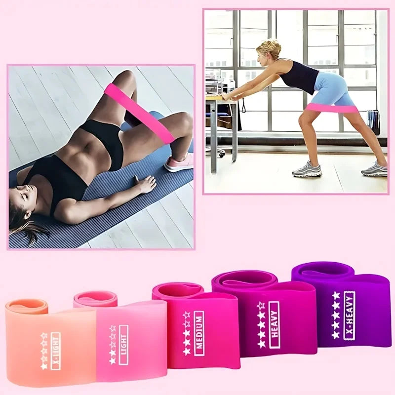 Women's Portable Resistance Band (Loop) - Glute Squats, Leg & Arm Slimming, Gym & Yoga Use, Fitness Essential