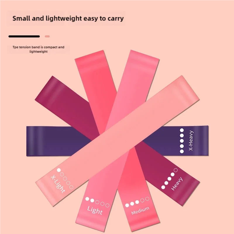 Women's Portable Resistance Band (Loop) - Glute Squats, Leg & Arm Slimming, Gym & Yoga Use, Fitness Essential