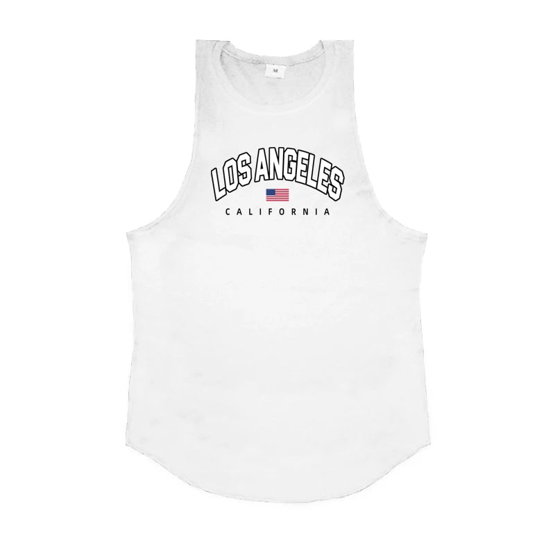 Mens Bodybuilding Tank Tops Casual Sleeveless Fitness Muscle Shirt