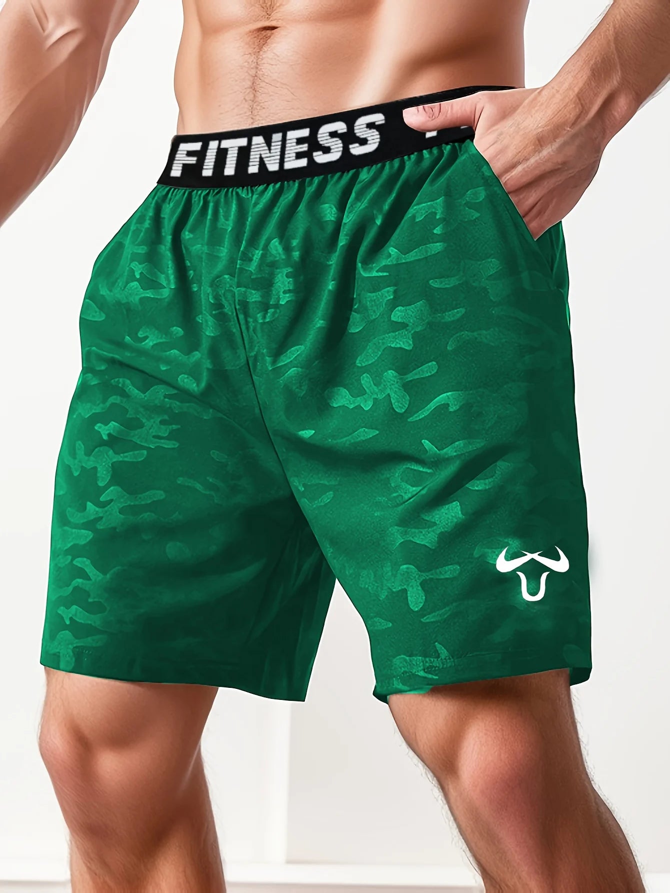 Men's sports shorts, quick drying training shorts