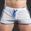 New Gym Mens Summer Running Shorts Quick Dry grid Workout Short Pants