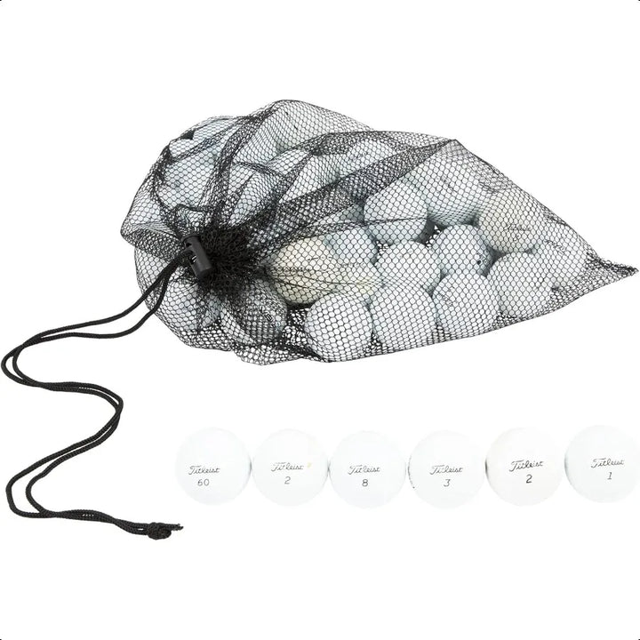 Clean Green Golf Balls Recycled and Used Golf Balls for Titleist Pro V1 Golf Balls Good Low Condition for Titleist Golf Balls I