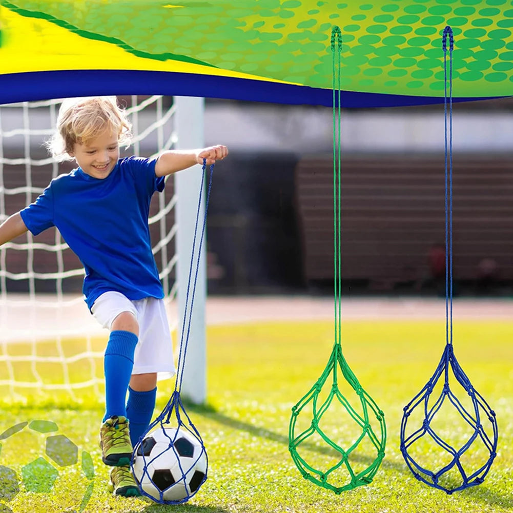 Soccer Ball Trainer Net Fits Ball Size 3 4 5 Soccer Training Aids Soccer Training Equipment for Youth Adults Training Equipment