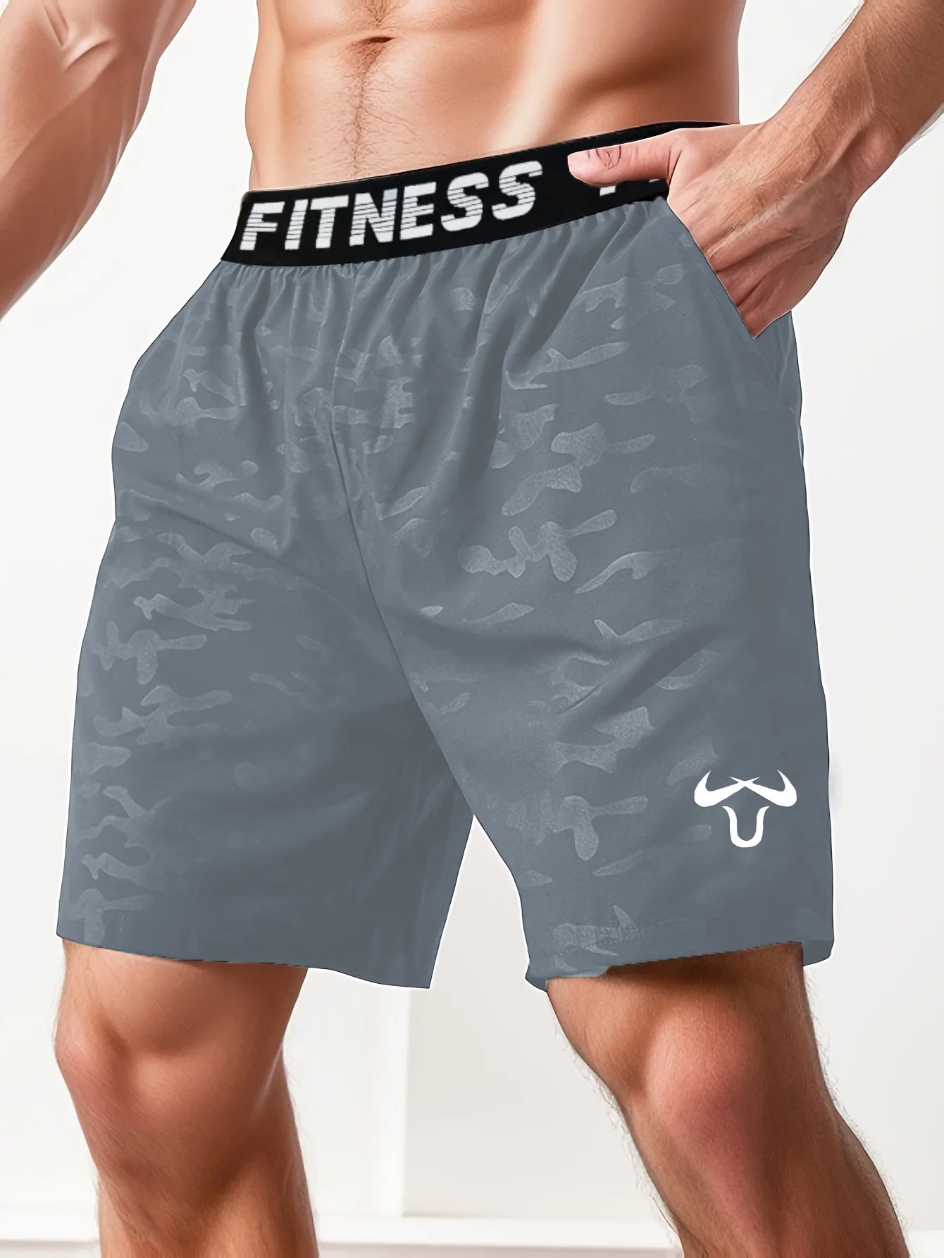 Men's sports shorts, quick drying training shorts