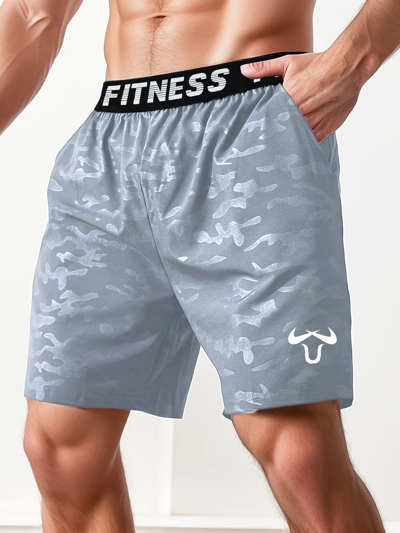 Men's sports shorts, quick drying training shorts