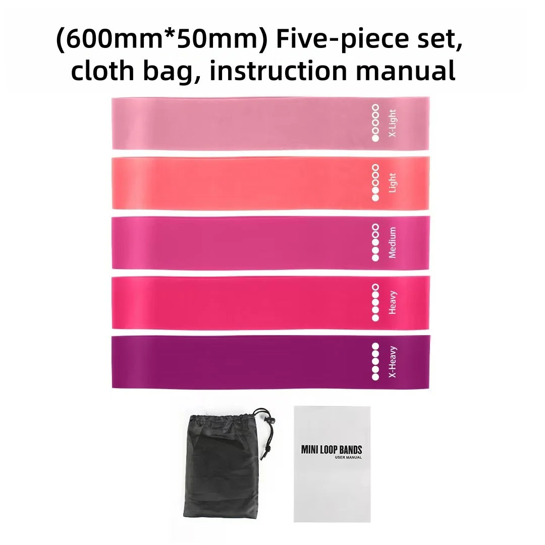 Multifunctional Yoga Resistance Band Fitness Pulling Circle Elastic Band