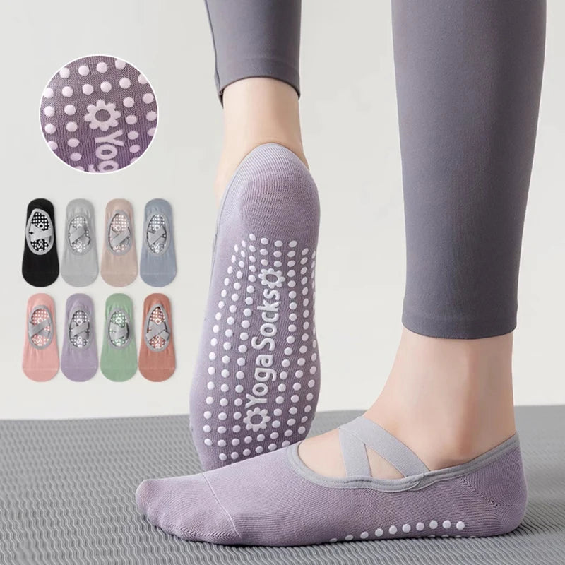 Breathable Towel Bottom Yoga Socks