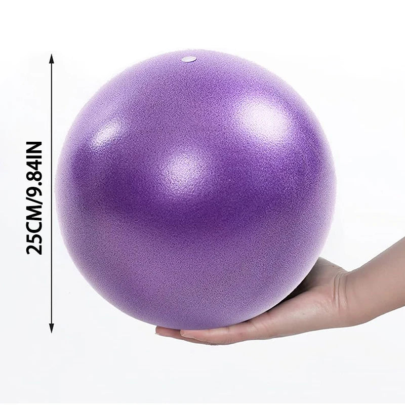 25cm Yoga Ball Exercise Gymnastic Fitness Pilates Ball