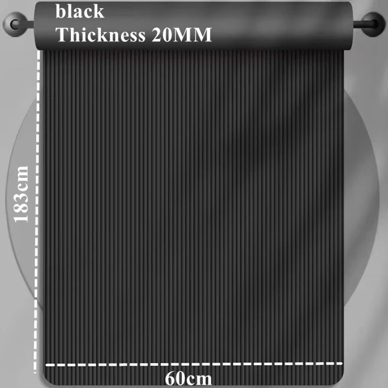 Thick Yoga Mats Anti-slip Sport Fitness Mat Blanket for Exercise Yoga and Pilates
