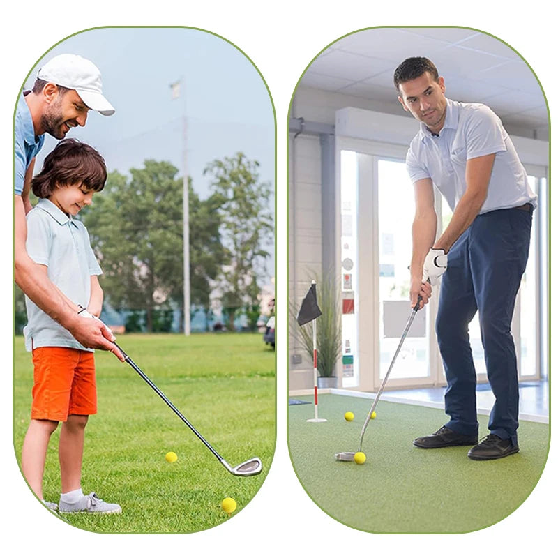 2~10pcs Golf Balls Yellow PU Foam Sponge Elastic Indoor Outdoor Practice Training Durable for Sports Accessories TMZ