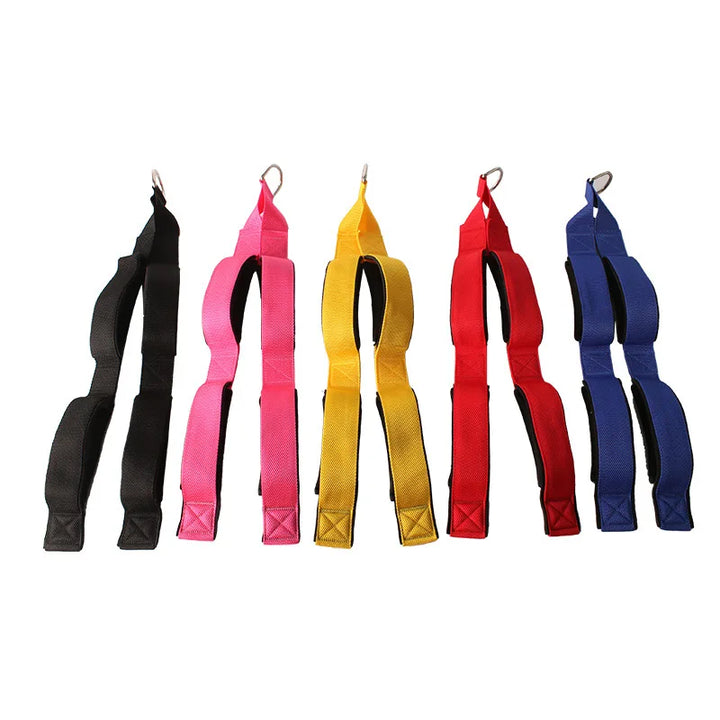 Tricep Rope Cable Attachment,Triceps Extension Straps, Gym Equipment, Two Length in One,Multi-Workout Rope Tricep Gym/Home Use