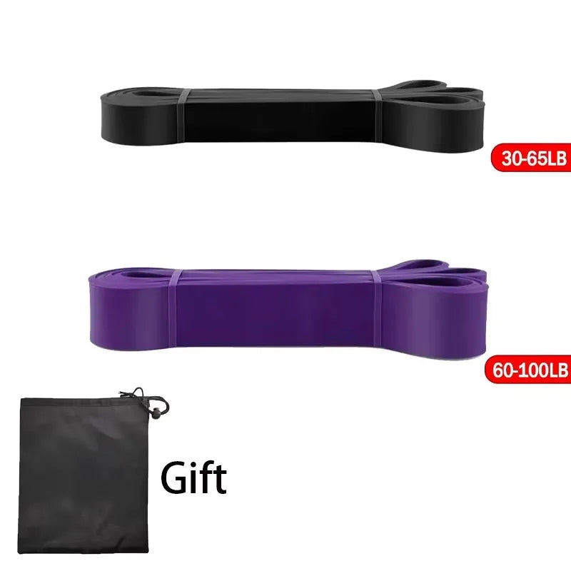 Resistance Bands Exercise Elastic Band Home Yoga Gym Equipment Accessories Sports Power Pull-Up Assist Band Bodybuilding