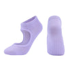 Ladies Backless Non-Slip Yoga Socks Silicone Breathable Pilates Socks for Women