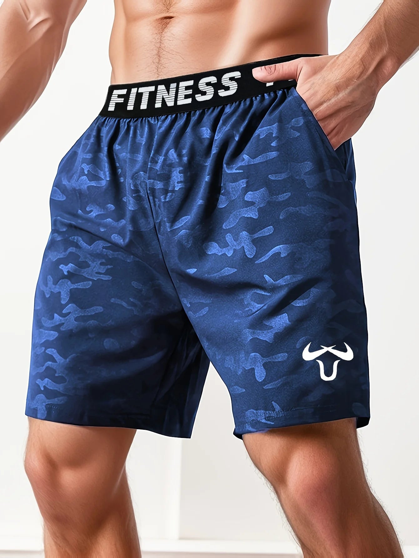 Men's sports shorts, quick drying training shorts