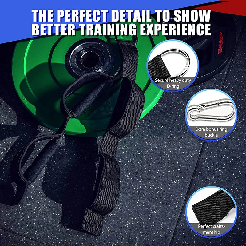 Tricep Rope Cable Attachment,Triceps Extension Straps, Gym Equipment, Two Length in One,Multi-Workout Rope Tricep Gym/Home Use