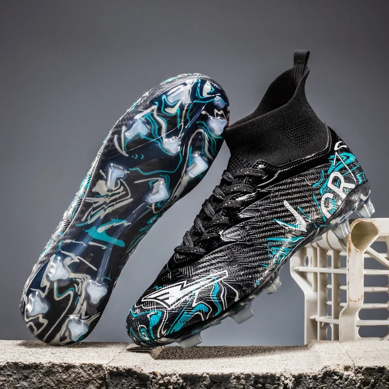 2026 New Low Top Student Football Shoes with Long And Broken Pins for Training And Matches CR7 Professional Youth Sports Shoes