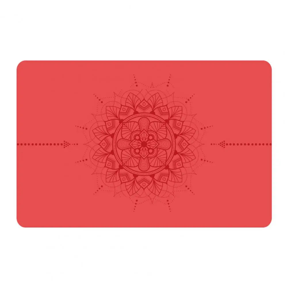 Rubber Yoga Mat Super Soft Thick Portable Mini Auxiliary Pad