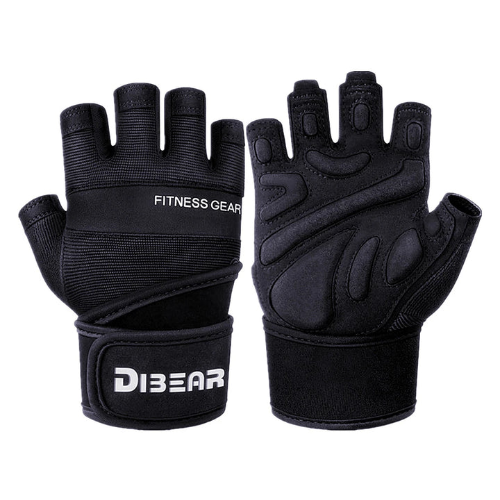 Bodybuilding Gym Gloves Weightlifting Dumbbell Kettlebell Pull Ups  Workout Fitness Gloves For Man Women Crossfit Training