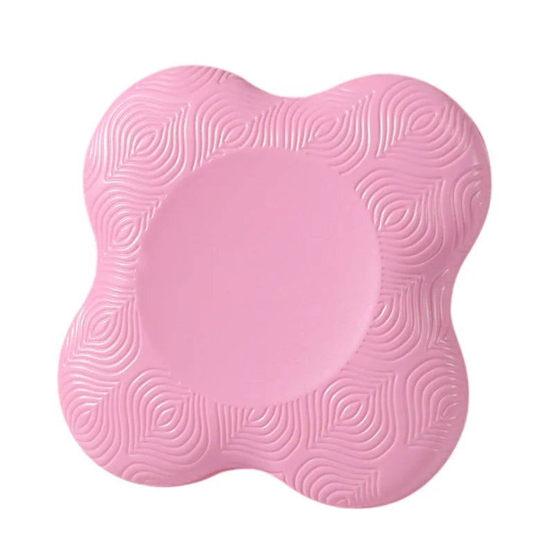 2PCS TPE Thickened Anti Slip Yoga Kneeling Pad Knee Pad Soft Flat Support Pad Slow Rebound Non-slip Pad Sports Fitness Mat