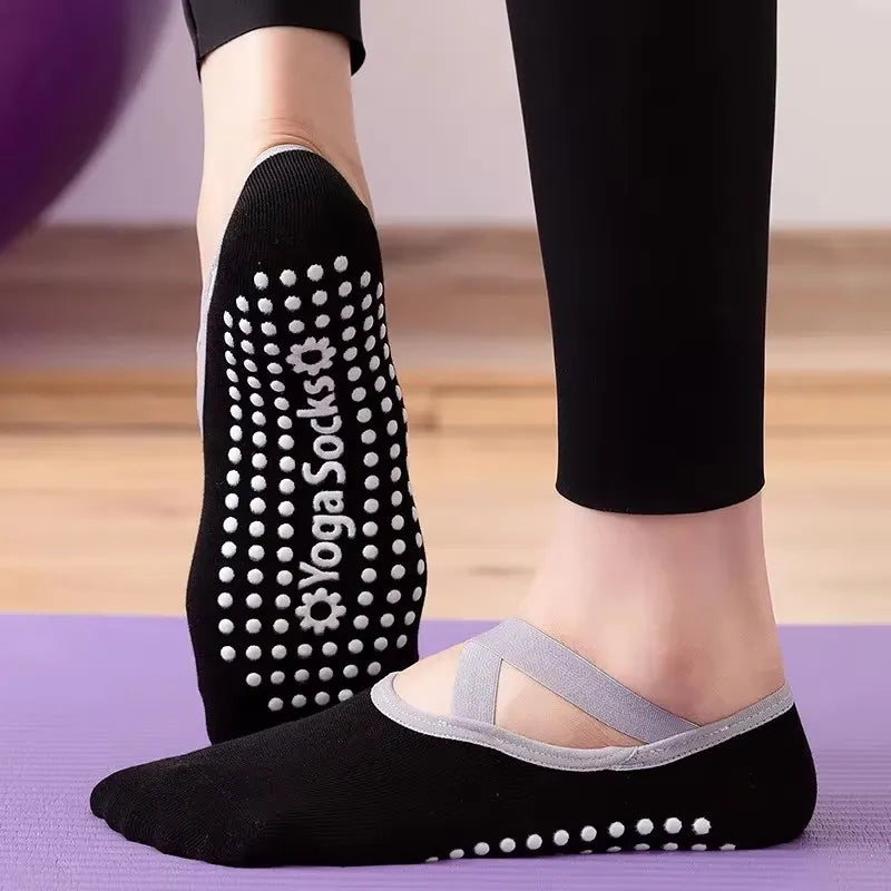 Breathable Towel Bottom Yoga Socks