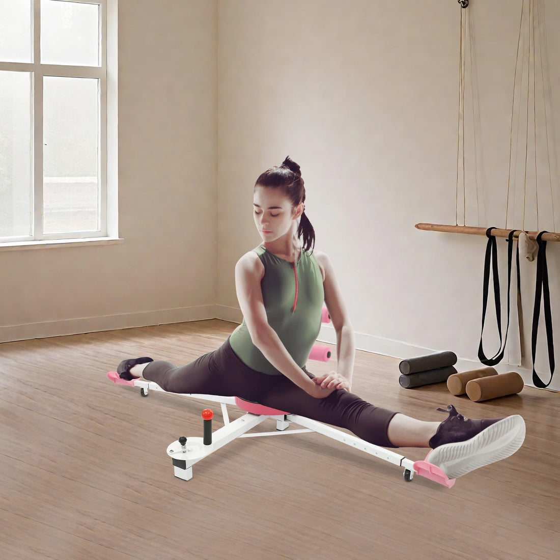 0-180° Leg Split Equipment for Leg Stretching Leg Press Equipment Leg Stretching Split Equipment for Ballet Yoga Gym 3 Colors