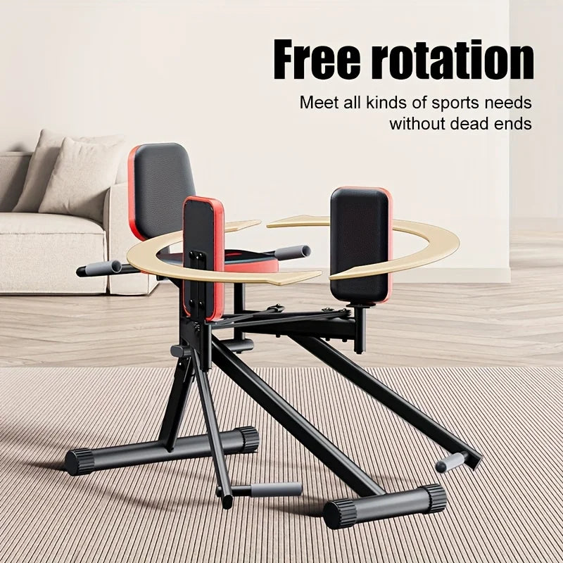 Home hip and thigh exercise equipment, adjustable resistance, leg abduction machine, hip trainer, comes with 2 resistance ropes