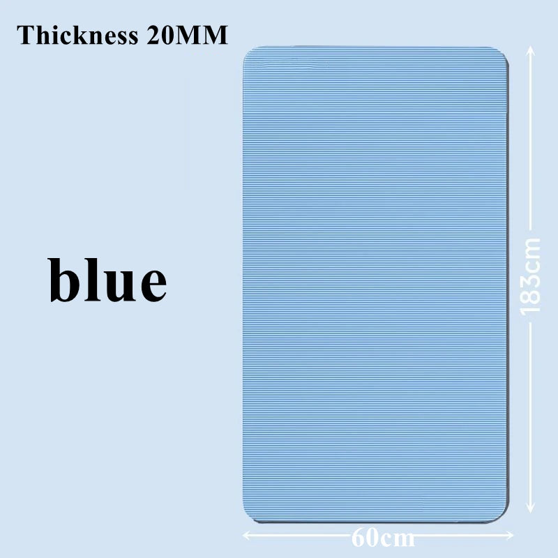 Thick Yoga Mats Anti-slip Sport Fitness Mat Blanket for Exercise Yoga and Pilates