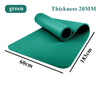 Thick Yoga Mats Anti-slip Sport Fitness Mat Blanket for Exercise Yoga and Pilates