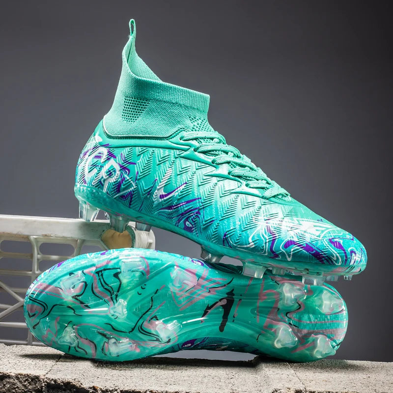 2026 New Low Top Student Football Shoes with Long And Broken Pins for Training And Matches CR7 Professional Youth Sports Shoes