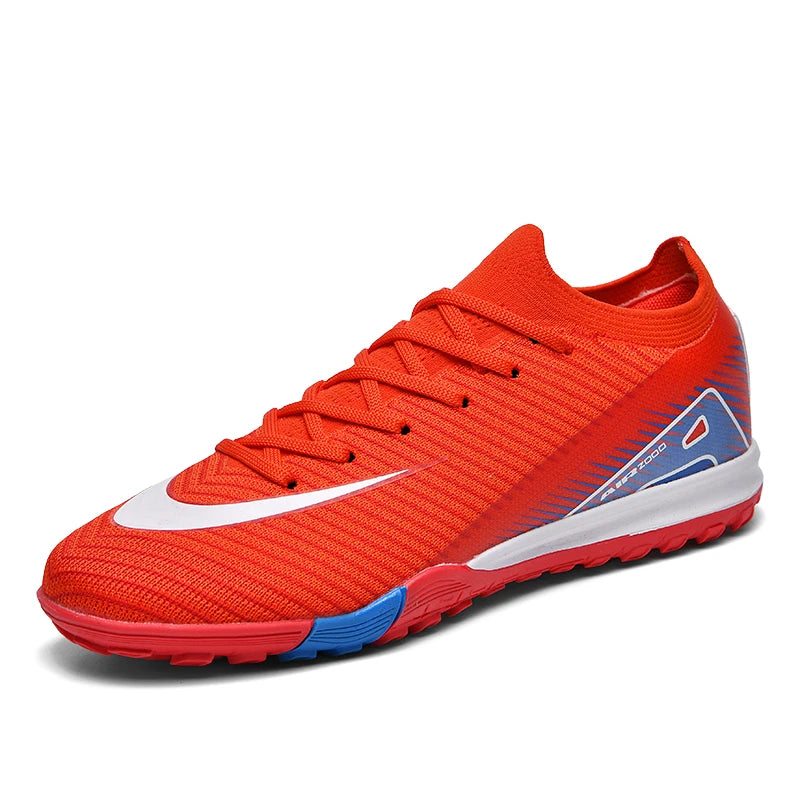 High Quality Mens Soccer Shoes Society Non-Slip Turf Soccer Cleats for Kids TF/FG Training Football Field Boots Chuteira Campo