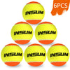 Beach Tennis Ball 2/6/16/25Pcs ITF Approved Stage 2 Sand Court Balls for Beach Tennis50% Low Compression for Beginners PET Dog