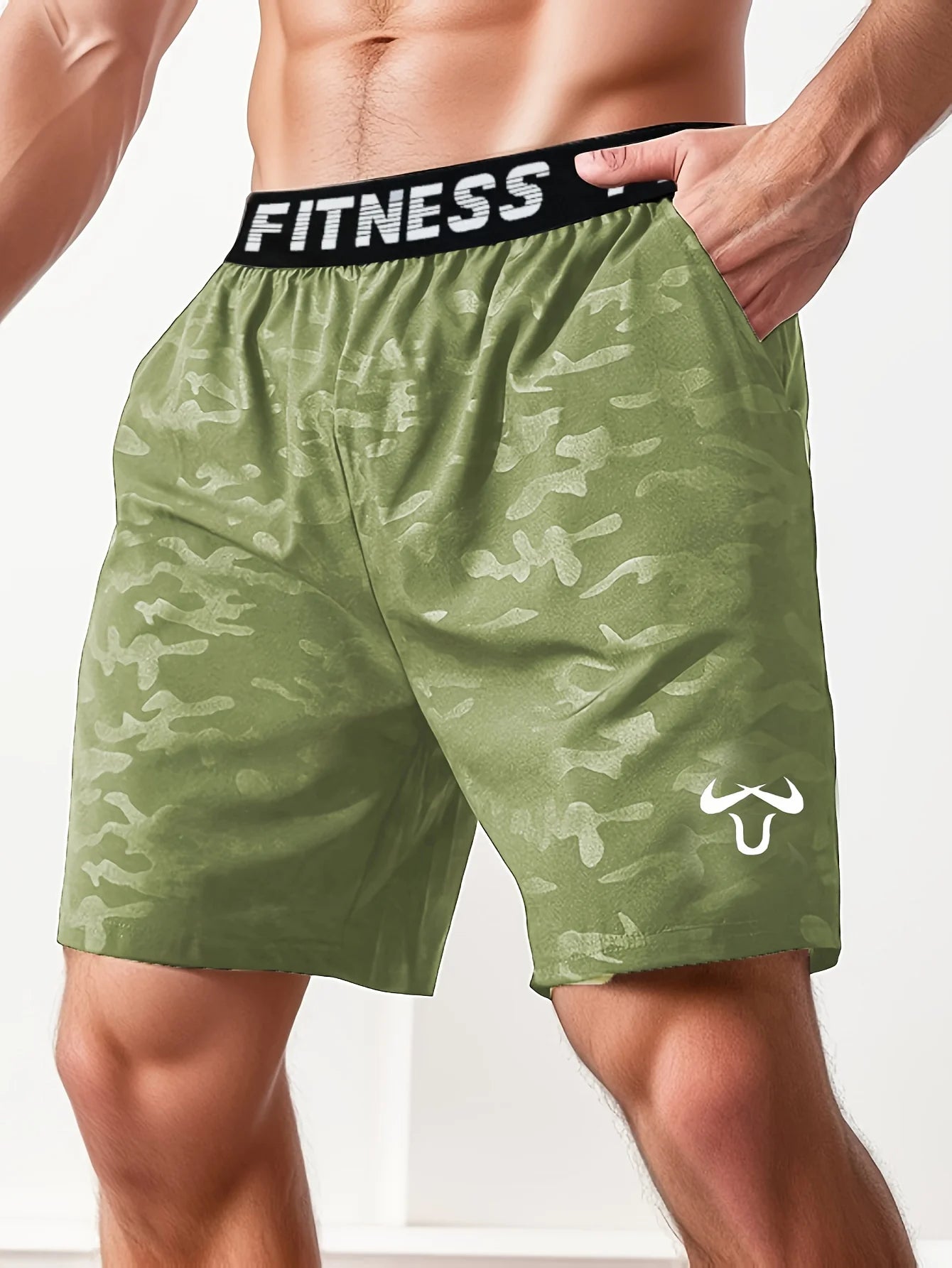 Men's sports shorts, quick drying training shorts