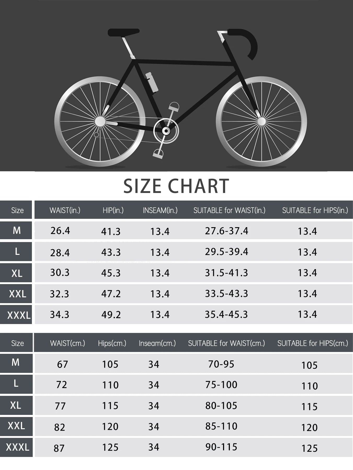 Gym Shorts Man Mountain Bike Shorts Stretch MTB Shorts Quick Dry with Zipper