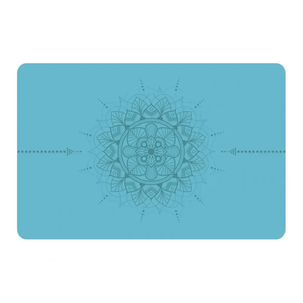 Rubber Yoga Mat Super Soft Thick Portable Mini Auxiliary Pad