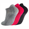 3 Pairs Women Breathable Yoga Socks Silicone Non-Slip Pilates Socks for Women