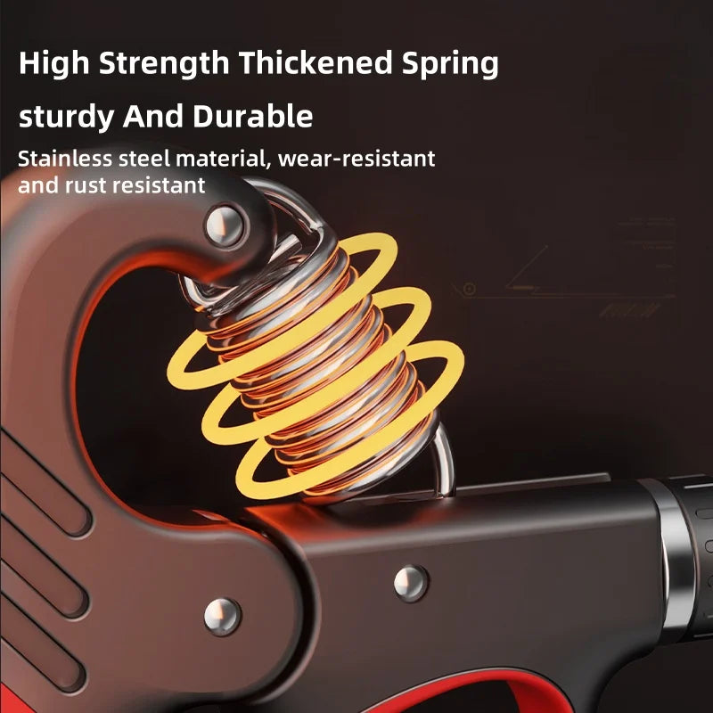 Grip Strengthener Gym Training Hand Exerciser Adjustable 5-100KG Fitness Unisex Finger Rehabilitation Training Hand Grip pesas