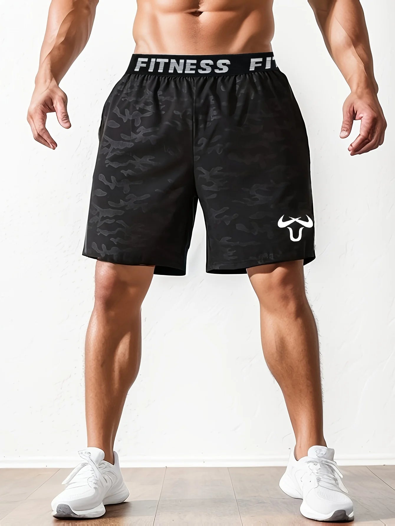 Men's sports shorts, quick drying training shorts