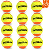 Beach Tennis Ball 2/6/16/25Pcs ITF Approved Stage 2 Sand Court Balls for Beach Tennis50% Low Compression for Beginners PET Dog